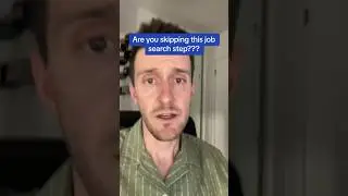 Skip this and you won’t get hired! 