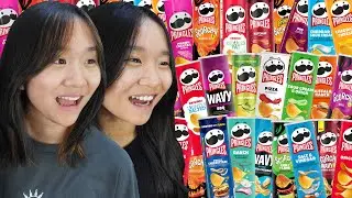 We TIER RANKED Pringles Chip Flavors! | Janet and Kate