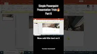 Simple Powerpoint Presentation Trick 🔥 Part 6 #powerpoint