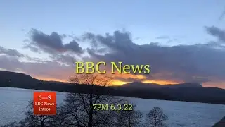 BBC News intro 7pm 6.3.22