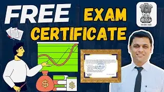 Certificate Exam & FREE Govt Certificate #freecertificate #ajaycreation