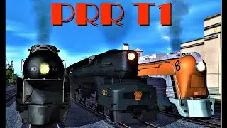 [Trainz Race] - PRR T1 Vs. N&W Class J and more!