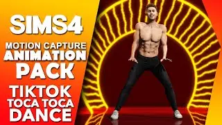 The Sims 4 | TikTok Toca Toca Anime Dance Animation | Download