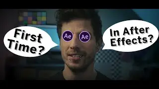 After Effects Basics for beginners. Learn  from the very start with the learning panel / workspace.