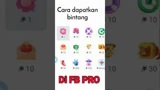 CARA CEPAT DAPATKAN BINTANG DI FB PRO #fb #chill #facebook