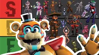 Ranking EVERY Animatronic in Five Nights at Freddy’s (PART 2)