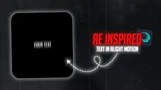 text animation alight motion | alight motion text effect | Alight Motion Text Animation Tutorial