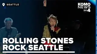 Legendary rock band The Rolling Stones return to Seattle for the first time in 5 years