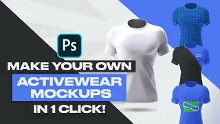 Quick & Easy Way To Create Realistic Apparel Mockups (BEGINNER FRIENDLY)