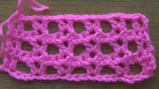 How to Crochet the Lacy Interrupted V Stitch