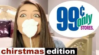 99 Cent Store Product Testing! (Christmas Edition)