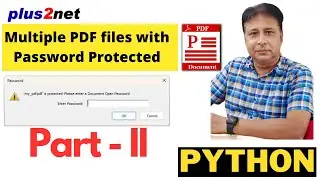 Creating Multiple Password-Protected PDFs from data sets using  Python ReportLab Part II