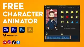 Using Character Animator for FREE for your Social Media Videos