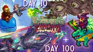 I spent 100 Days in Terraria's Calamity Mod and here's what happened