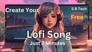 CREATE YOUR OWN COPYRIGHT FREE LOFI SONG / MUSIC JUST IN 2 MINUTES BY S B Tech