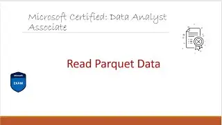 Power BI Import Parquet Data from local file system