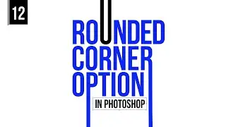 Rounded corner option in photoshop | photoshop tutorial  | Sphotoedit basic Photoshop