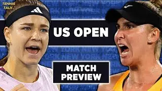 Haddad Maia vs Muchova | US Open 2024 QF | Tennis Preview & Prediction