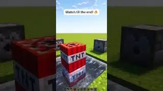Arrow NUKE Bomb in Minecraft! #shorts #minecraftshorts