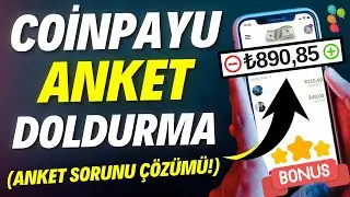 COİNPAYU CANLI ANKET DOLDURMA VİDEOSU! 💰(KATIL'A ÖZEL) - Coinpayu'dan Nasıl Para Kazanılır?