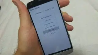 LG G5 Wipe Cache Partition steps