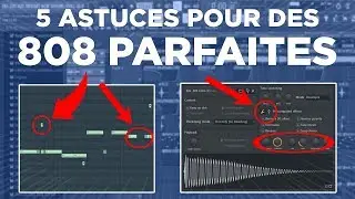 5 ASTUCES pour des 808 PARFAITES | Tutoriel FL Studio 20