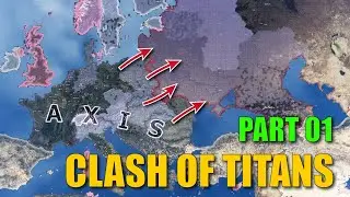 My Best Timelapse so Far [Part 01] - WWII Hoi4