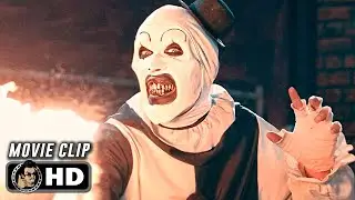 TERRIFIER 2 | Bloodbath at the Clown Cafe (2022) Movie CLIP HD