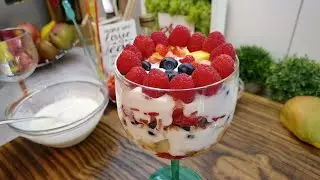 Granola yoghurt recipe 🍓🥭🥝 Healthy recipes easy and quick to prepare @coolinariadeutschland