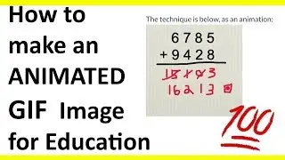 Making an Animated GIF for teaching