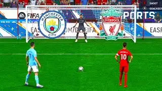 FIFA 23 ! MAN CITY VS LIVERPOOL I PENALTY SHOOTOUT ! PC NEXT GEN! 4K