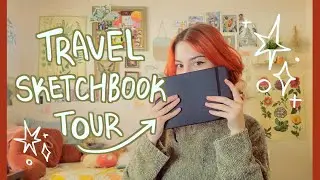 solo travel sketchbook tour 2023! ✈️✨