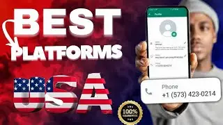 2 Best Platforms To Get FREE 2024 USA NUMBER For Sign Up & Verification [FREE USA Number]