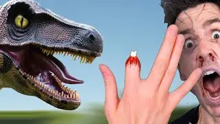 BABY RAPTOR BITES FINGER OFF!