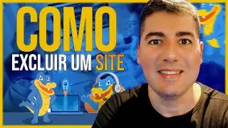 Como EXCLUIR UM SITE FEITO no CRIADOR DE SITES HOSTGATOR - Aula#6