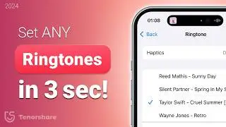 How to Set ANY Song as iPhone Ringtone 2024 - FREE & Fastest Way | Custom Ringtones