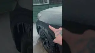 Satisfying Crunching Icicles 🥶 