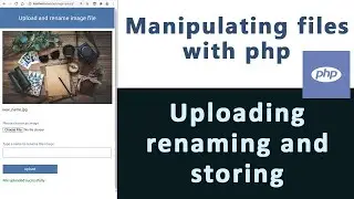 How to upload and rename an image | PHP Lesson