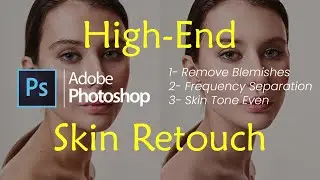 3 Steps to High-End Skin Retouching in Photoshop | Photoshop 2024 | #adobe  #creative  #clouds