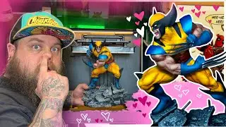 How To Paint Wolverine - A 3D Printed Model