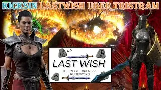 Diablo II Resurrected Uber Tristram - Kicksin Build Using Last Wish Rune Word - Ultimate Power!