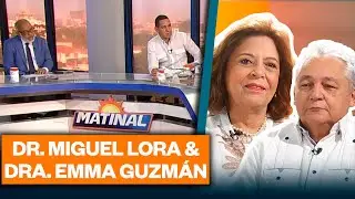 Dr. Miguel Lora Epidemiólogo, Dra. Emma Guzmán presidenta del patronato  contra la lepra | Matinal