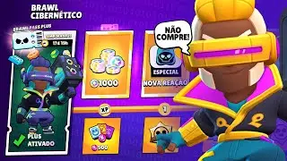 RESGATANDO TODAS AS RECOMPENSAS DO NOVO BRAWL PASS PLUS 😱