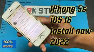 HOW TO DOWNLOAD IOS 16 ON IPHONE 5s || INSTALL IOS 16 || 