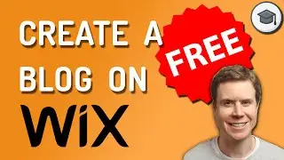 How To Create A FREE BLOG On WIX