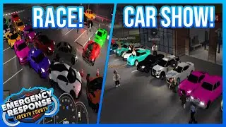 I WENT TO A CAR MEET IN ERLC! (Emergency Response Liberty County)