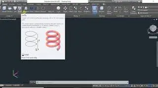 Sweep command in Autocad