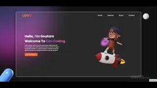 Animated Website with HTML and CSS | Beginner's Guide