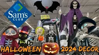 Sams Club NEW Halloween Decor 2024 Store Walkthrough