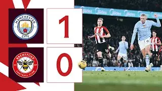 Bees battle but lose to Haaland strike 😤 | Manchester City 1-0 Brentford | Premier League Highlights